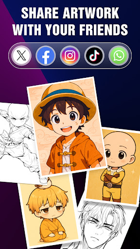 Draw Anime - AR Tracing App screenshot
