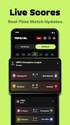 Football Live Scores & Alerts screenshot