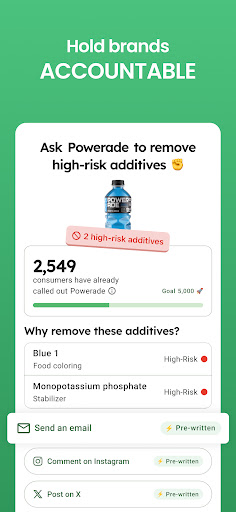 Yuka - Food & Cosmetic Scanner screenshot