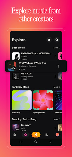 Suno - AI Music & Songs Maker screenshot
