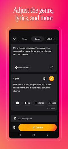 Suno - AI Music & Songs Maker screenshot