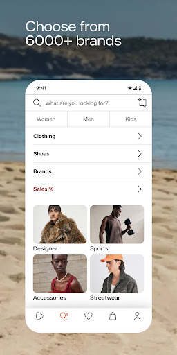 Zalando – online fashion store screenshot