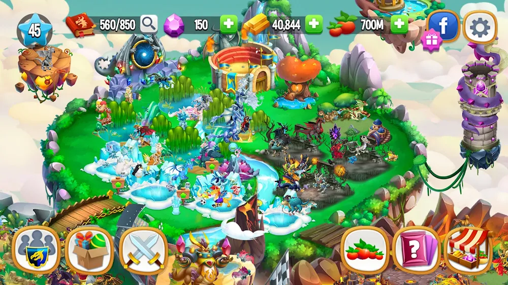 Dragon City: Mobile Adventure screenshot