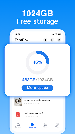 TeraBox: 1TB Cloud & AI Space screenshot