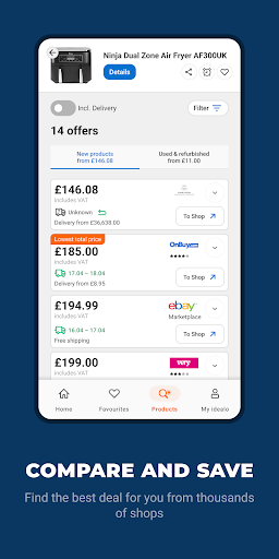 idealo: Price Comparison App screenshot