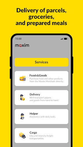 maxim - ojek, transportasi screenshot