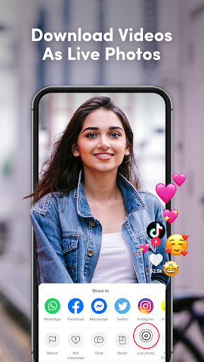 Wallpaper oleh TikTok screenshot