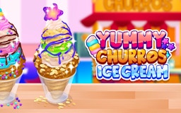Yummy Churros Ice Cream