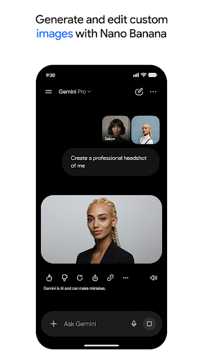 Google Gemini screenshot