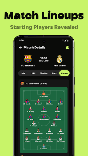 Football Live Scores & Alerts screenshot