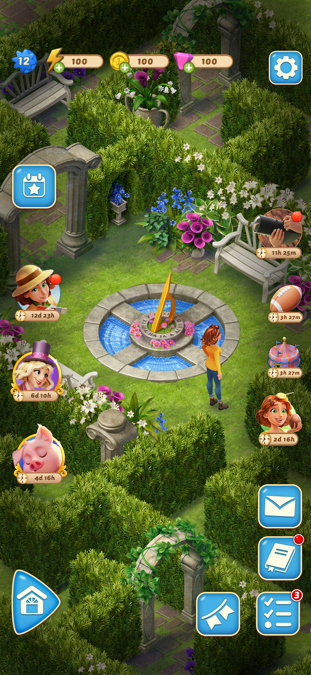 Merge Mansion: Puzzles & Story screenshot