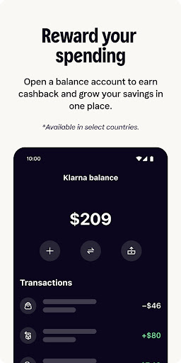 Klarna: Smarter everyday money screenshot