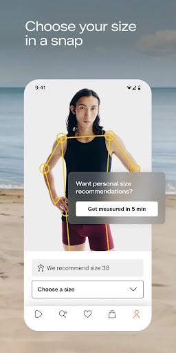 Zalando – online fashion store screenshot