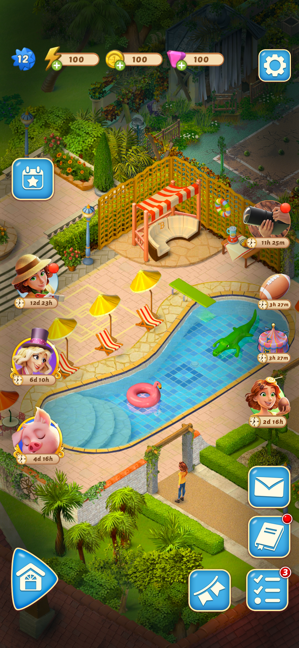 Merge Mansion: Puzzles & Story screenshot
