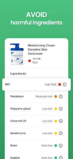 Yuka - Food & Cosmetic Scanner screenshot