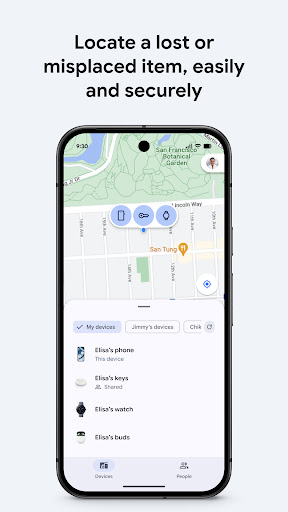 Google’s Find Hub screenshot