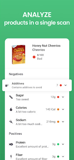 Yuka - Food & Cosmetic Scanner screenshot