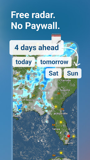 Weather & Radar Forecast screenshot