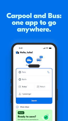 BlaBlaCar: Carpooling and Bus screenshot