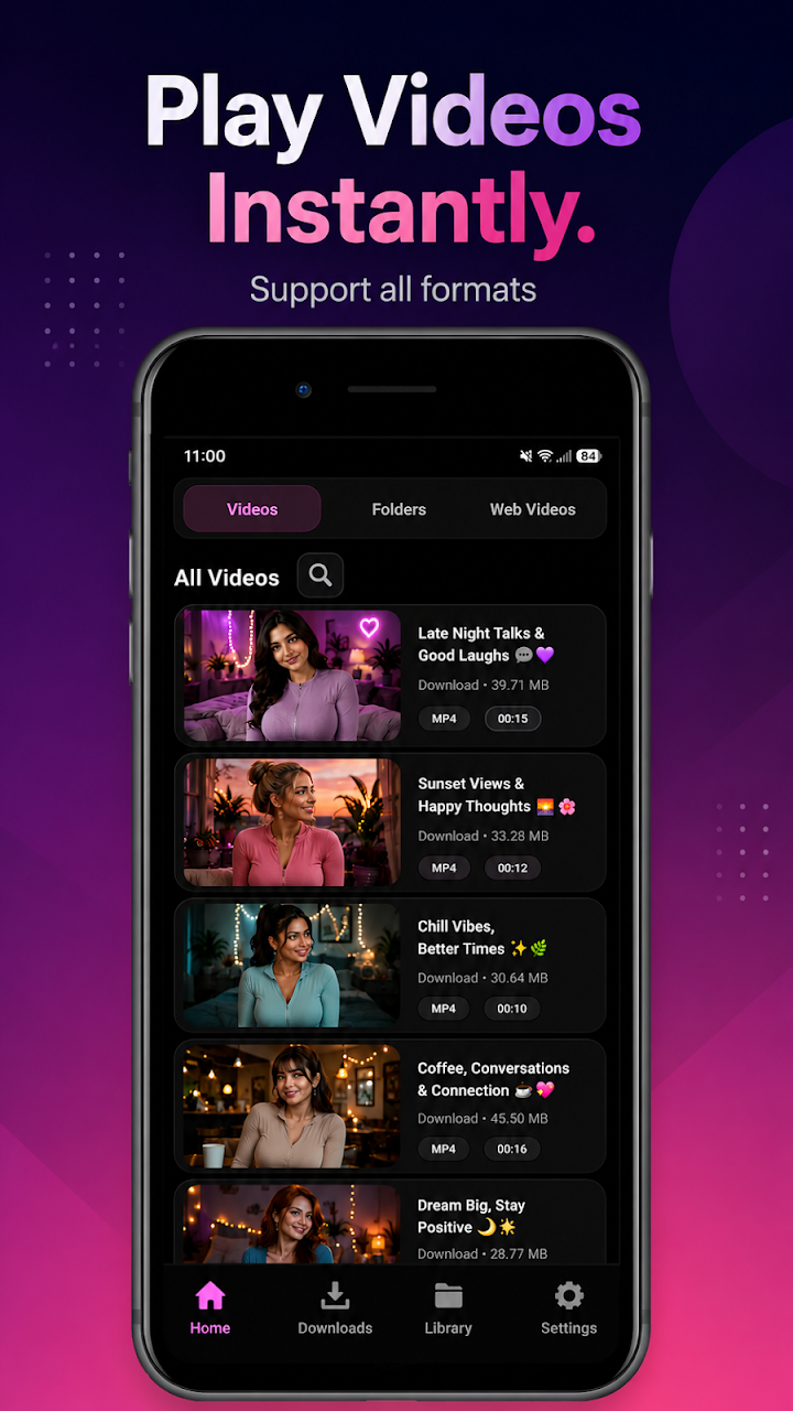 X Sexy HD Video & Media Player screenshot