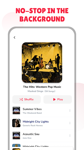 MusicTune - Music Player screenshot